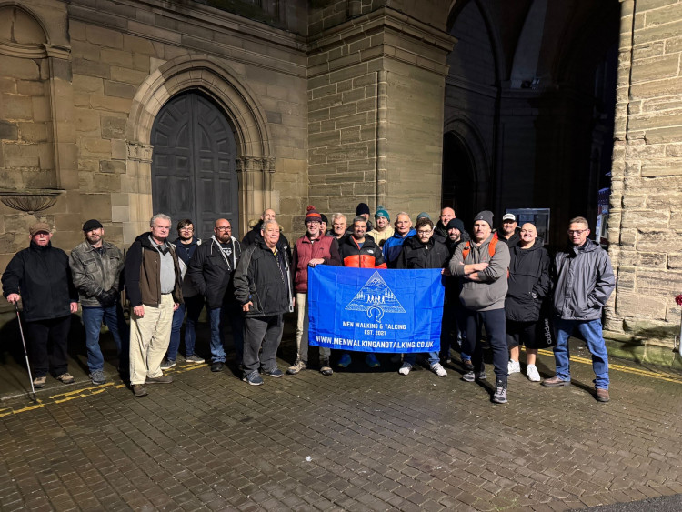 The first Men Walking and Talking Group in Warwick had 26 attendees (image supplied)