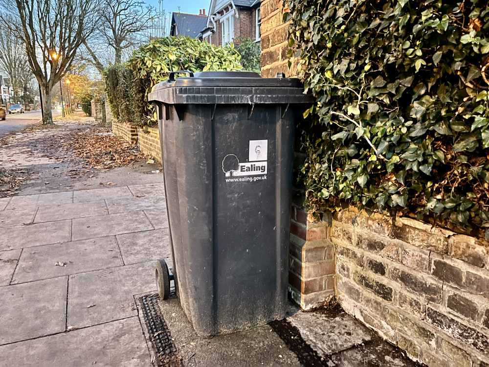 Ealing Council has announced bin collection times for the festive period (credit: Cesar Medina).