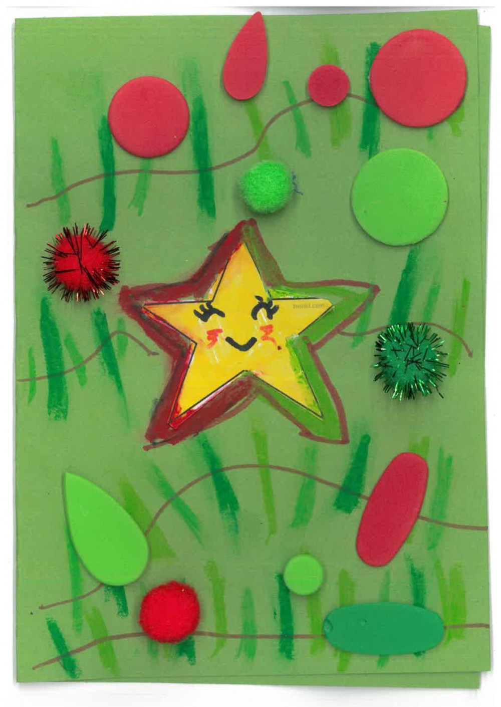 A Christmas star from Summer Lockey.