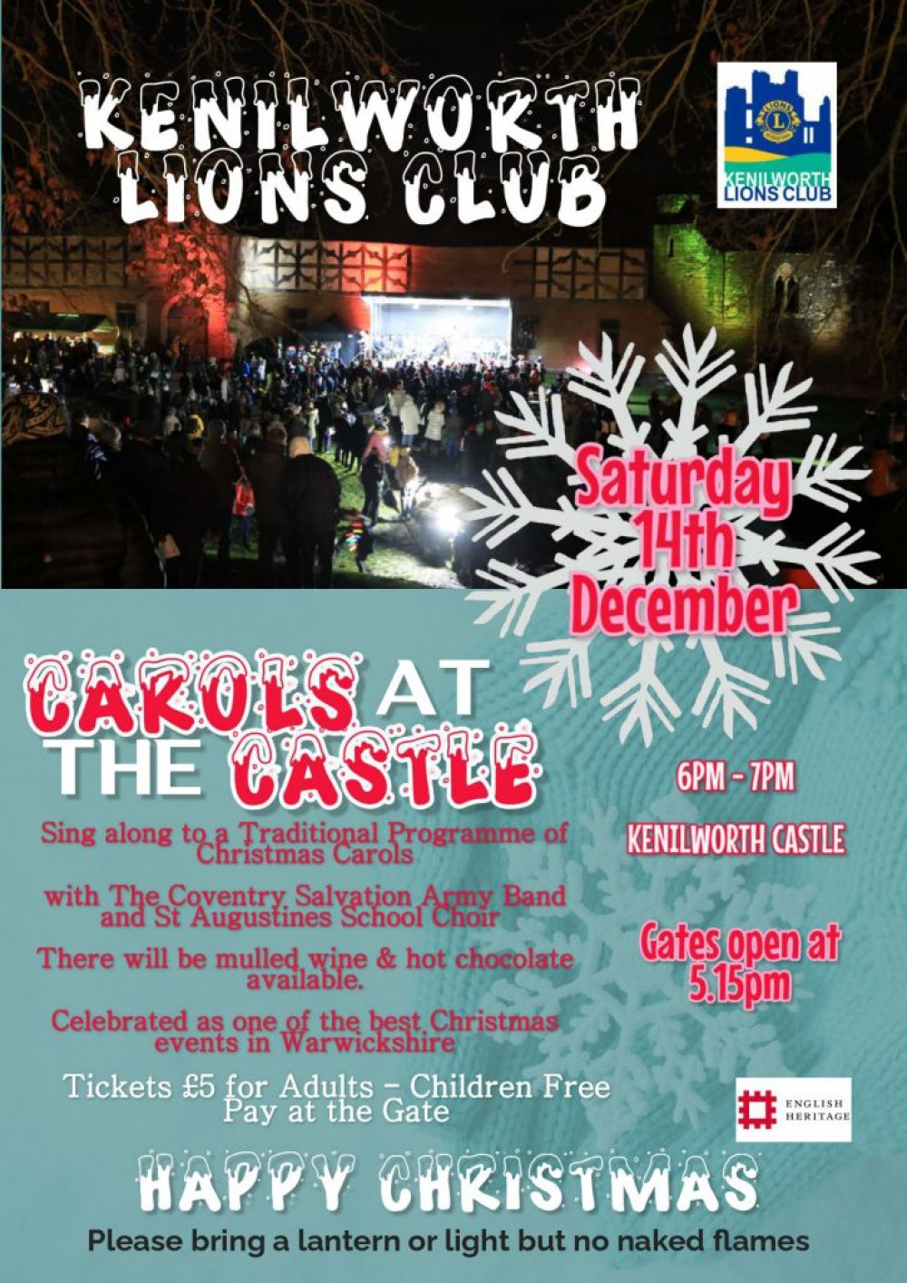 Carols at the Castle Carols at the Castle