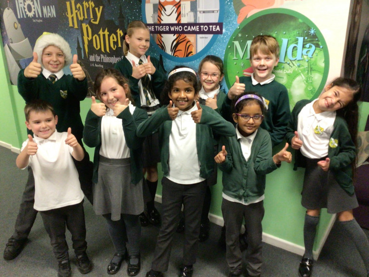 Young wordsmiths at Arthur Buglar. 