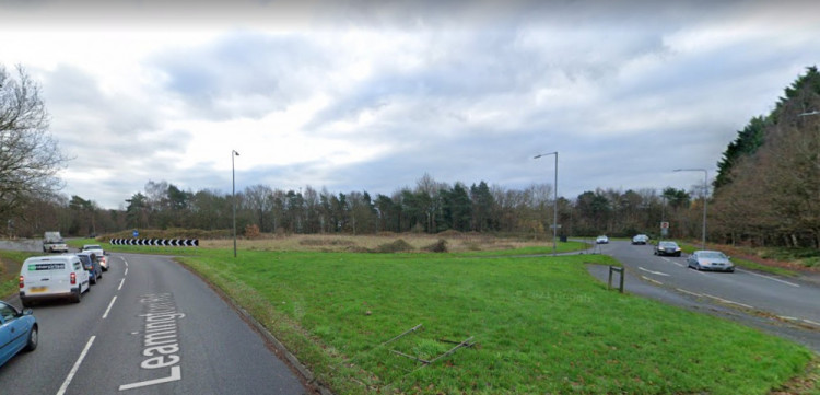 The K2L cycleway will come into Kenilworth via the Thickthorn roundabout (image by Google Maps)