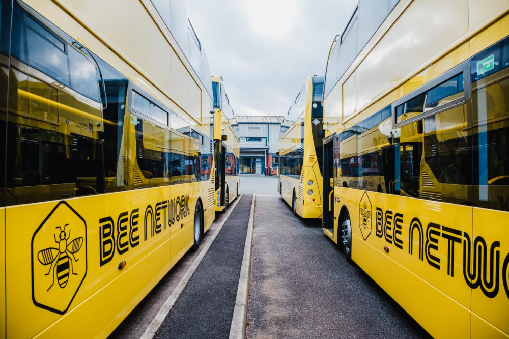 Some bus services in Stockport will be running more frequently or until earlier / later times in the day as part of the Bee Network rollout from 5 January 2025 (Image - Transport for Greater Manchester [TfGM])