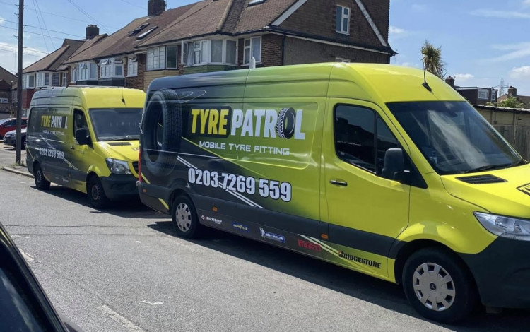 Tyre Patrol is a mobile tyre fitting business that operates in and around Kingston (Credit: Tyre Patrol)