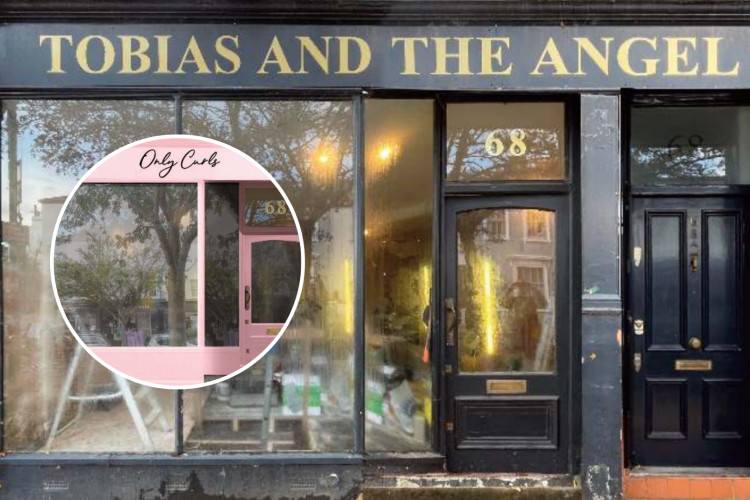 Tobias and the Angel in Barnes, Richmond could go as a vegan hair submits plans (credit: Planning application).