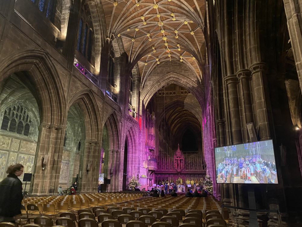 Visitors are welcomed to listen to the weekly Thursday lunchtime organ recital at Chester Cathedral (Nub News) Visitors are welcomed to listen to the weekly Thursday lunchtime organ recital at Chester Cathedral (Nub News)