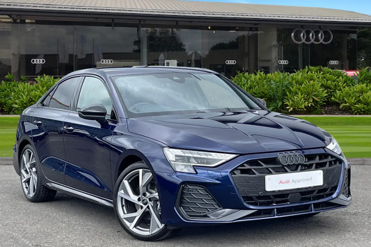 Stunning Approved Used Audi A3 Black Edition, finished in the iconic Navarra Blue Paintwork. (Swansway Group)