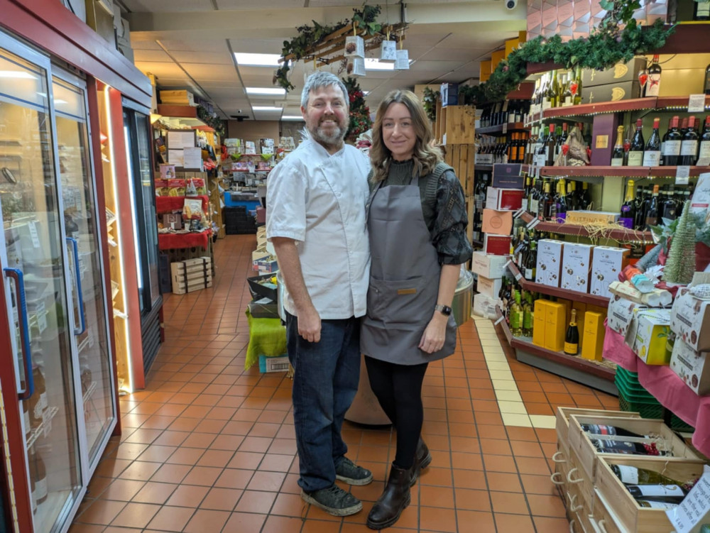 James and Emma have taken over Park Lane Deli. (Photo: Nub News)