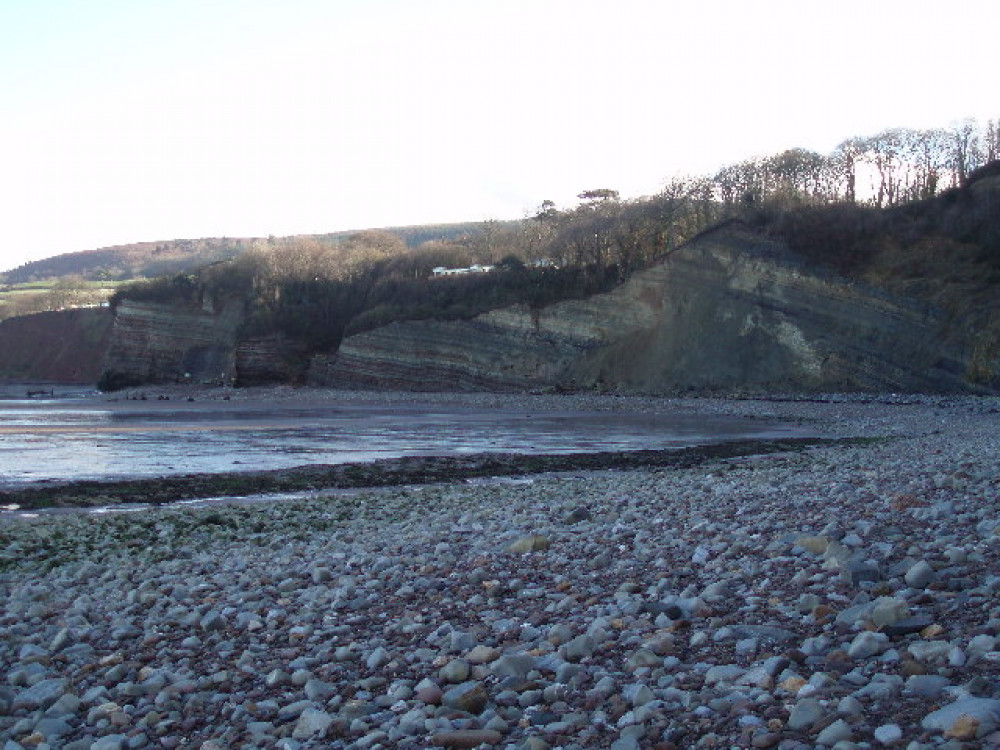 St. Audries Bay, West Quantoxhead – perfect for waterfalls and wild showers