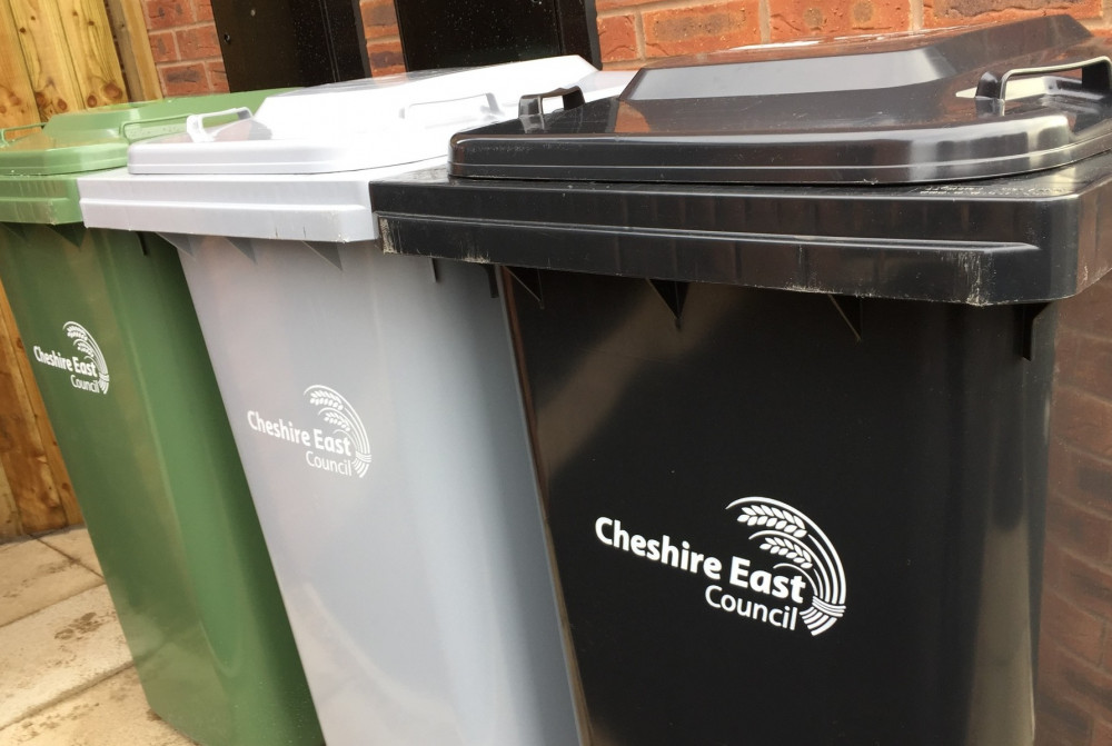 Bins will be collected on different dates over the festive period (Cheshire East Council)