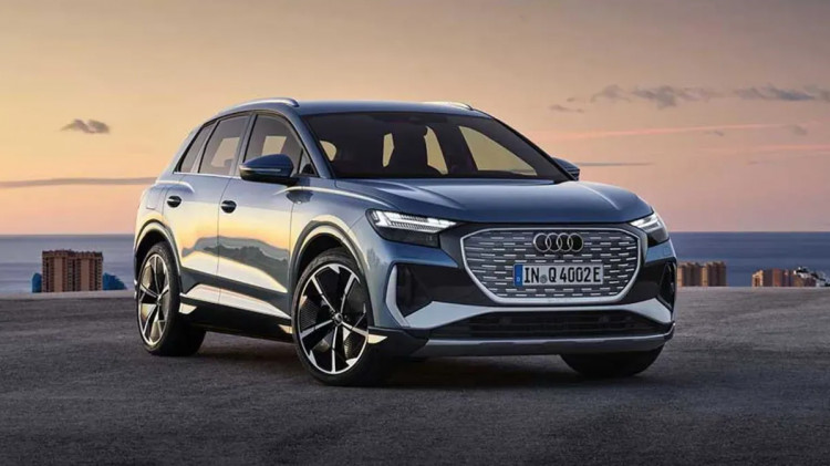 The Audi Q4 e-tron Sport is available with £12,428 deposit contribution. (Photo: Swansway) 