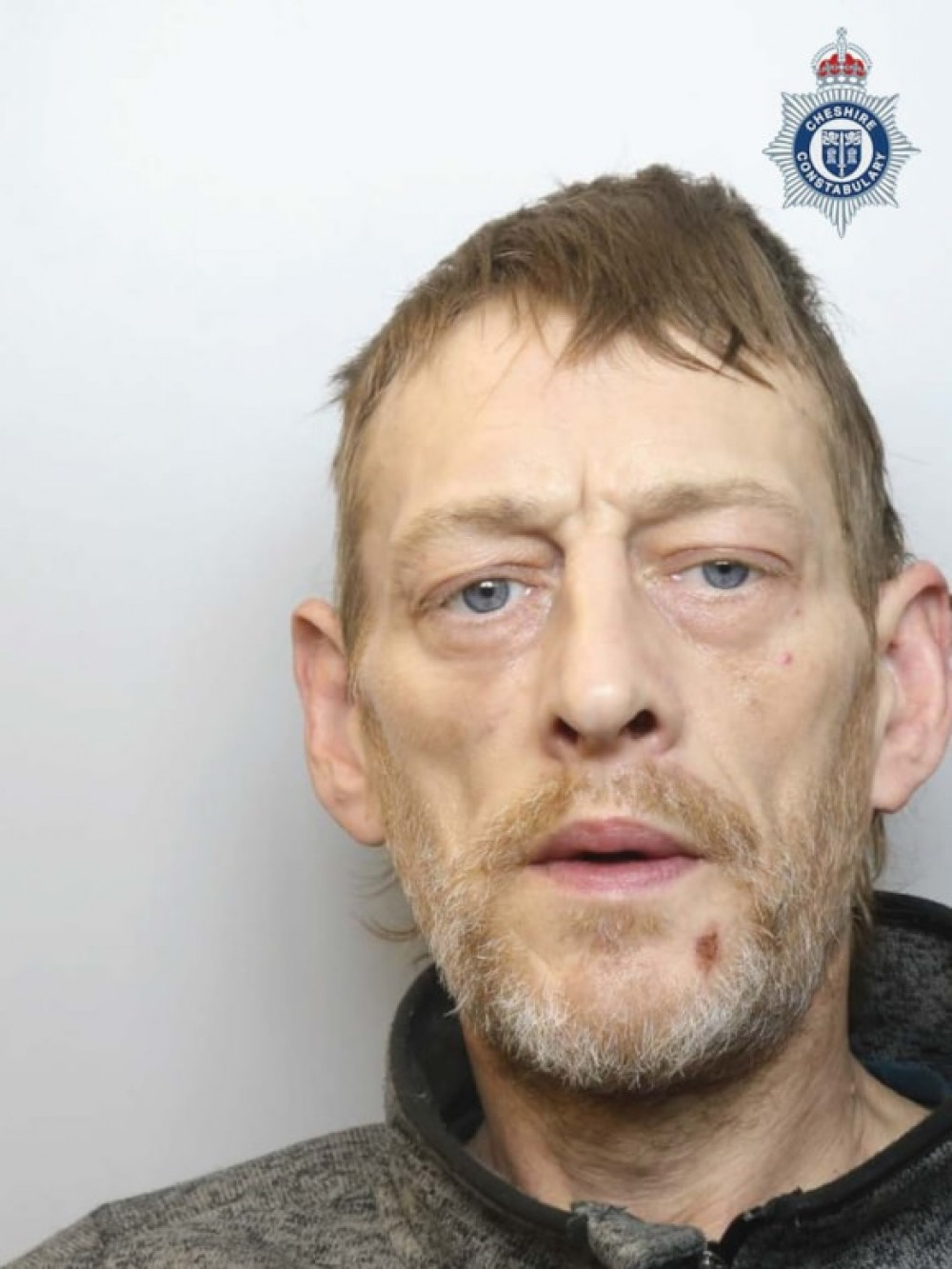 Andrew Crimes, of no fixed address, but of Crewe, appeared at Crewe Magistrates' Court on Thursday 12 December where he was handed the Criminal Behaviour Order (CBO) (Cheshire Police).