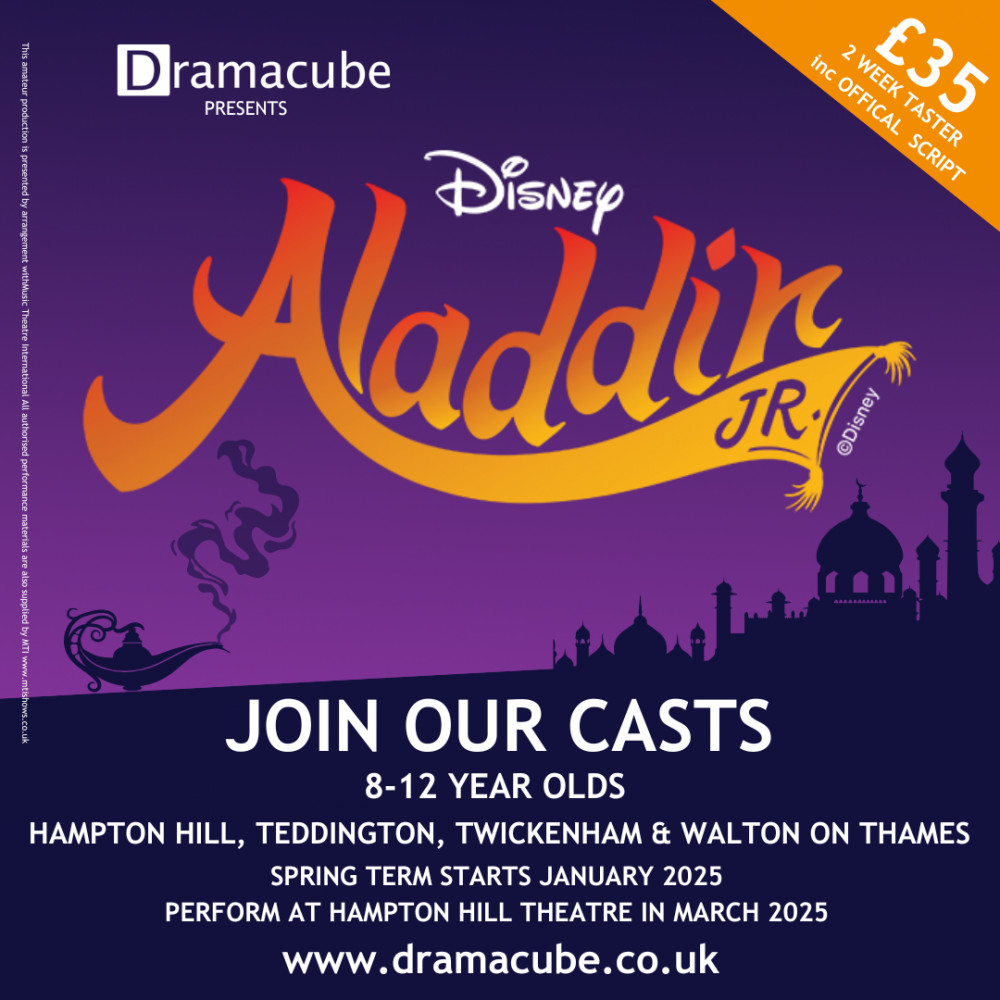 Join the cast of Aladdin Jr (8-12yrs) Join the cast of Aladdin Jr (8-12yrs)