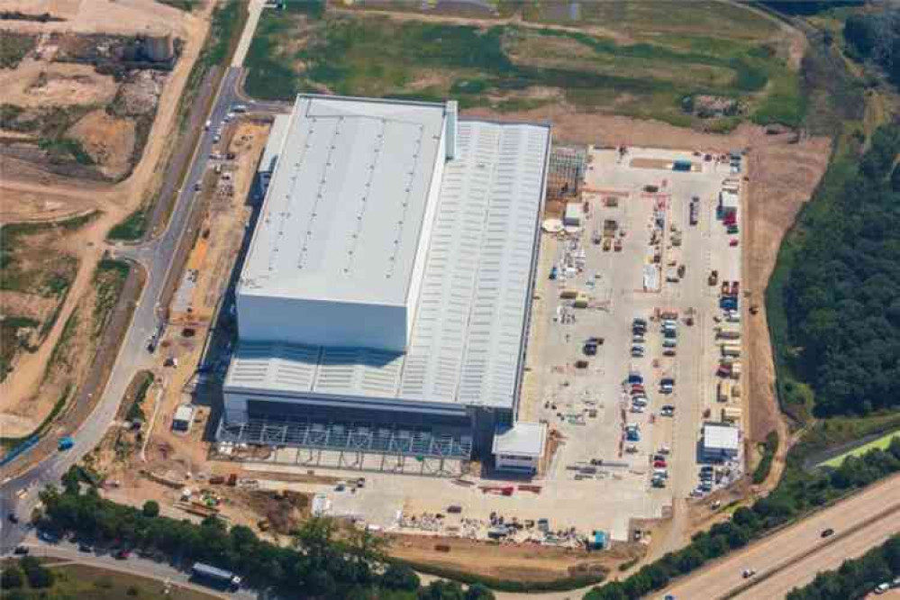 Amazon are moving into this warehouse in Sproughton (pic from Zoopla)