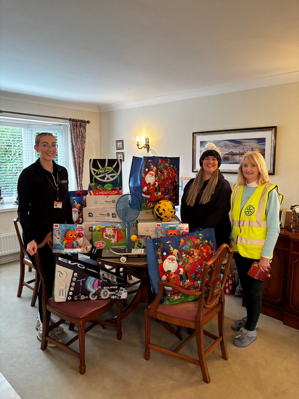 Toys were given to Wilmslow and District Rotary Rotatoy Appeal (Image-supplied).