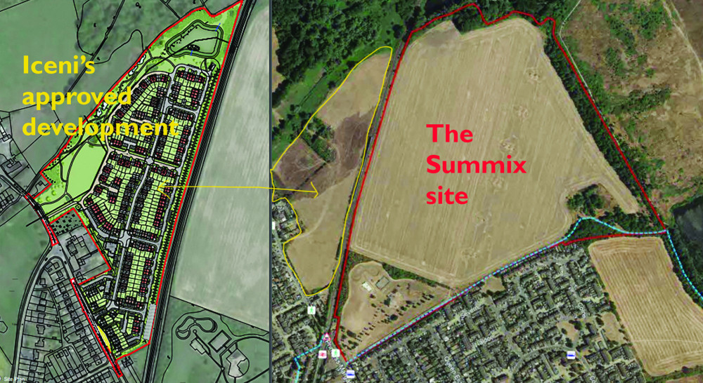 Land earmarked for development in East Tilbury and Linford