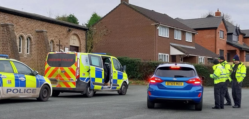 Police carried out a traffic operation in Alsager and Odd Rode earlier this week. (Photo: Congleton Police)