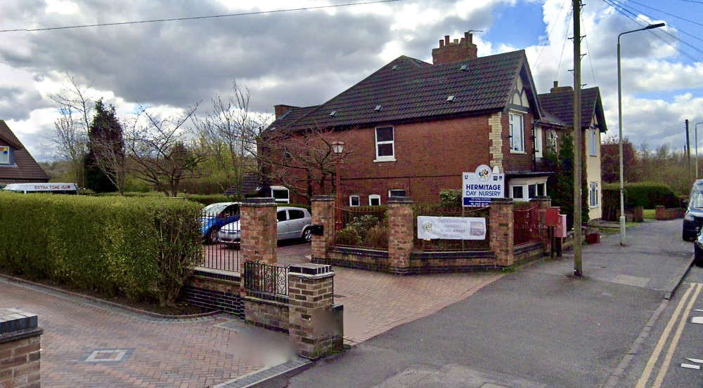 The Hermitage Nursery School in Whitwick, near Coalville. Photo: Instantstreetview.com