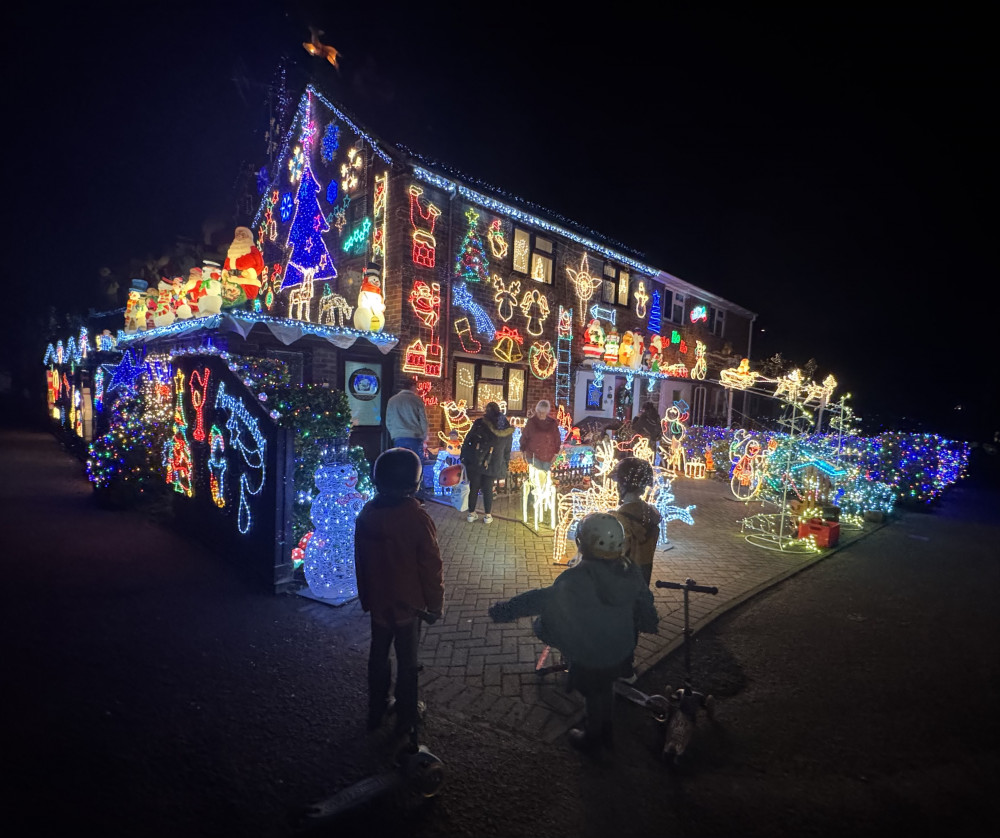 Is anywhere more festive than this house? 