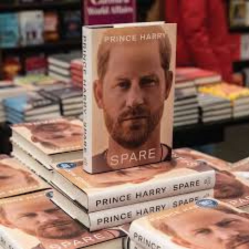 “Spare” - the most popular biography in Hertfordshire this year