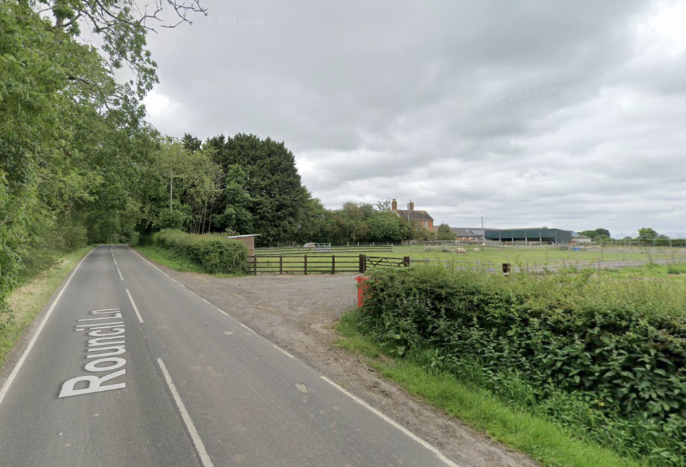 The body of James Bosworth, 21, of Nottingham was found at a property on Rouncil Lane (image by Google Maps)