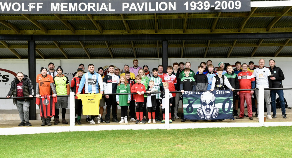 The walkers who took part in March to The Mallet (Photo: Colin Andrews) 