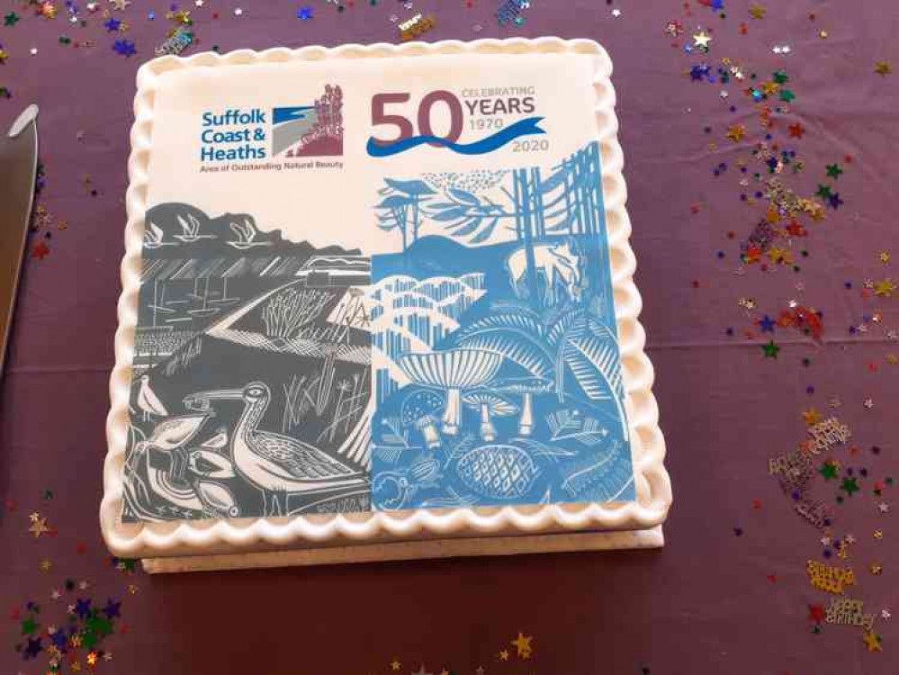 50th anniversary cake at the celebrations held at the Royal Harwich Yacht Club, Woolverstone 50th anniversary cake at the celebrations held at the Royal Harwich Yacht Club, Woolverstone