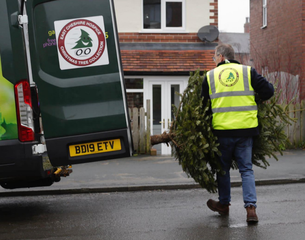 Congleton Town Council will be supporting East Cheshire Hospice Christmas Tree Collection