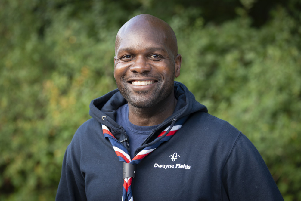 'I’m incredibly pleased that the Eris Explorer Scout Unit is supporting young people in its local community to make friends, building their confidence, and gaining skills that will prepare them for life and work,' says Dwayne Fields (Image supplied)