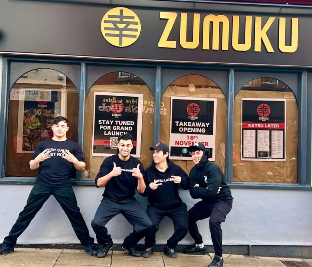 The Zumuku Macclesfield team - Roman, Amir, Ka Meng and Paolo (Credit: Zumuku)