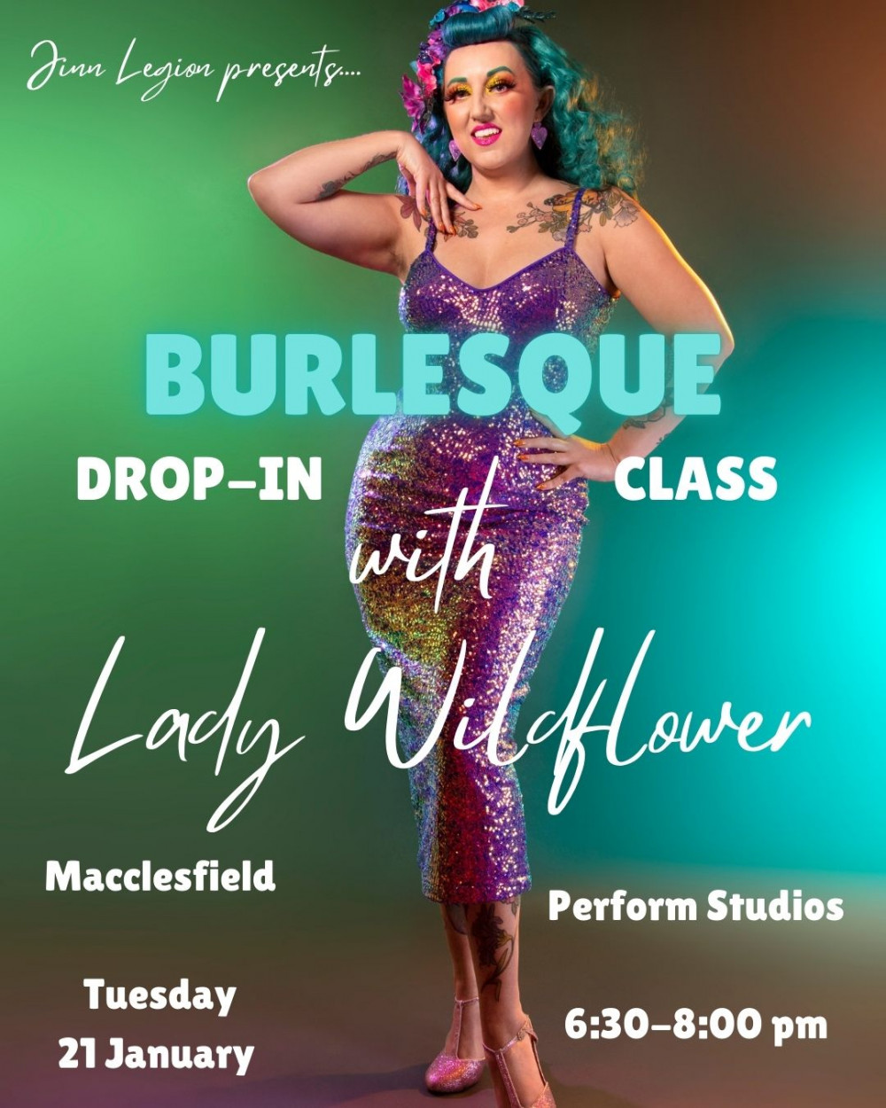 Burlesque drop-in class