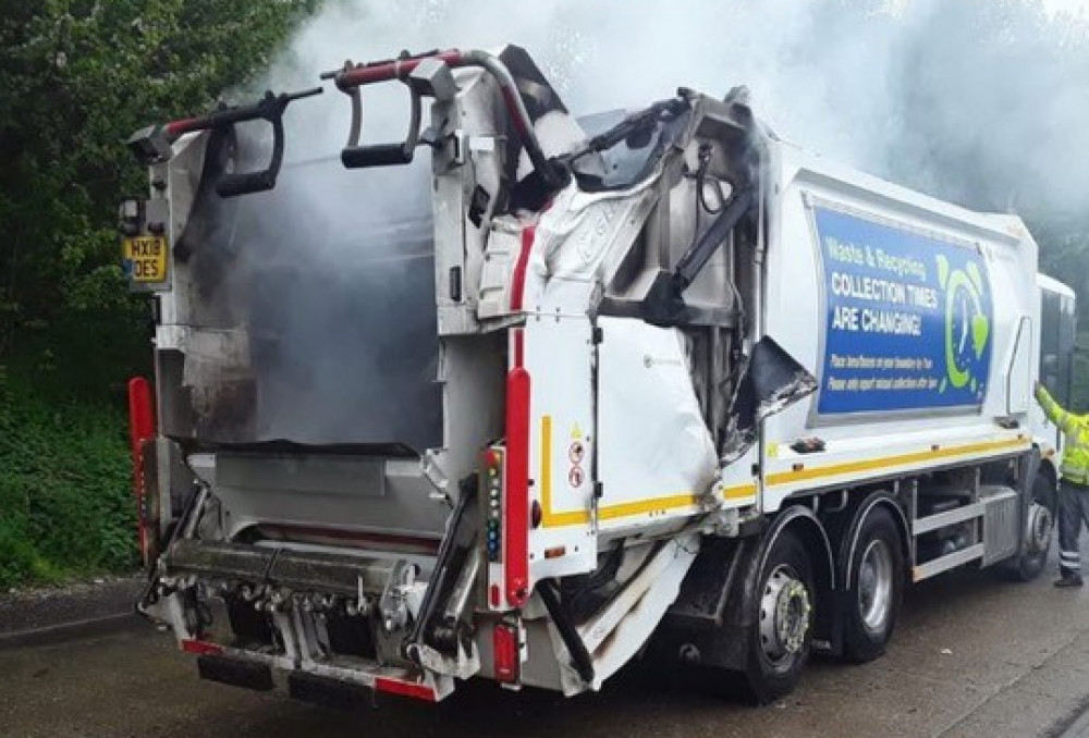 Nobody wants to set a rubbish truck on fire Nobody wants to set a rubbish truck on fire