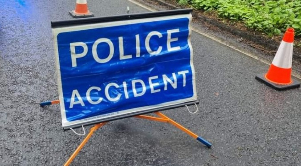 Emergency services were called to the scene of a road traffic collision involving a heavy goods vehicle in Wilmslow (Nub News).