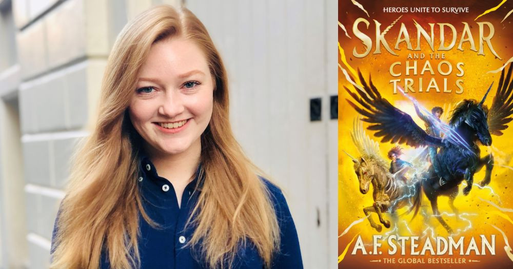 MEET A.F. STEADMAN: 'Skandar' Series Book Signing MEET A.F. STEADMAN: 'Skandar' Series Book Signing