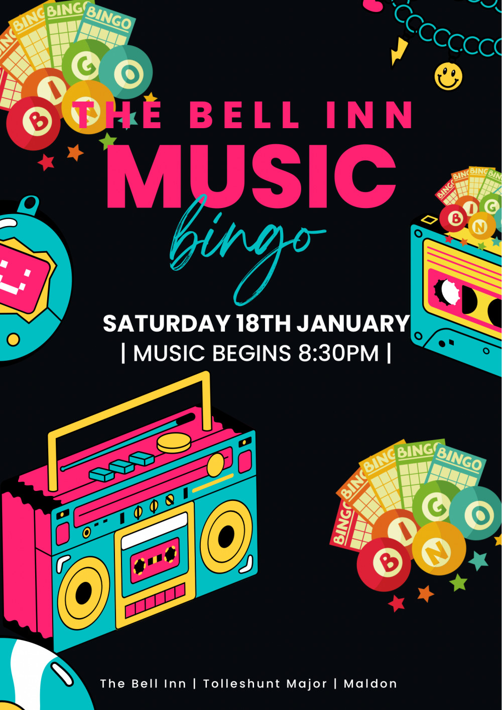 The Bell Inn Music Bingo 