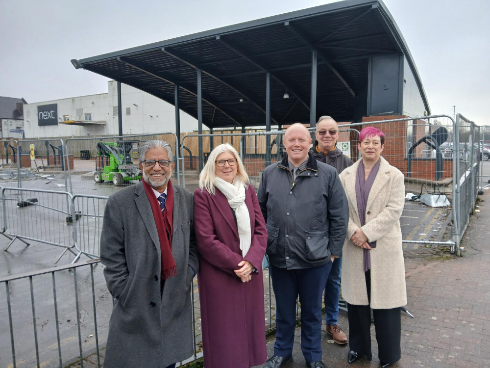 New safety measures are being installed at Longton Bus Station in Stoke-on-Trent (Stoke-on-Trent City Council).