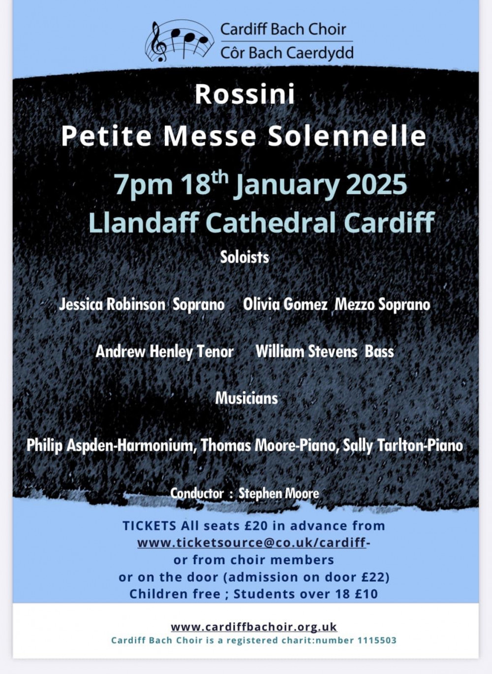 Cardiff Bach Choir Winter concert Cardiff Bach Choir Winter concert