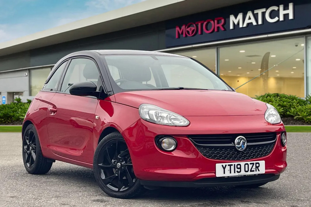 Check out the nimble Vauxhall ADAM 1.2i ENERGISED - available now at Motor Match Stockport (Image - Swansway Motor Group)