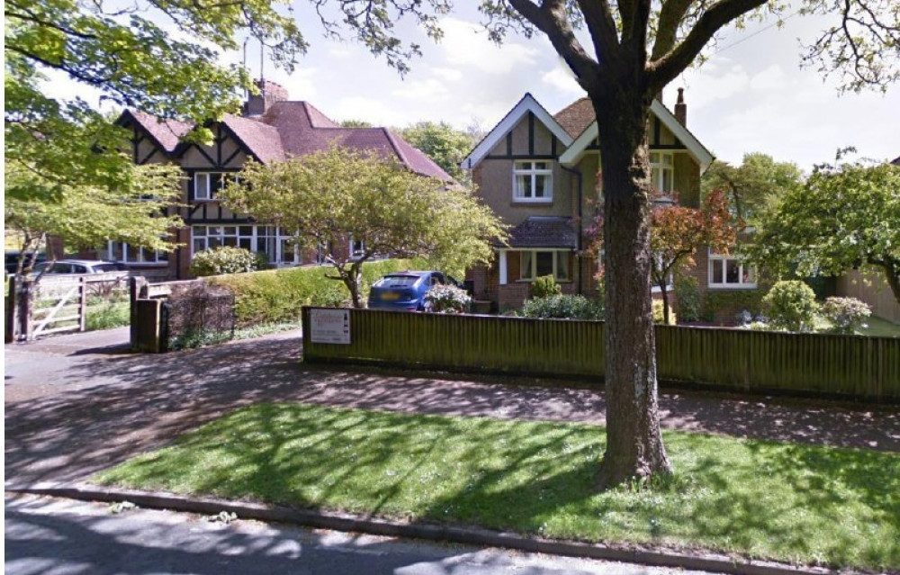 The existing main home on the site.