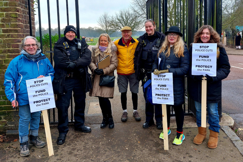 Park Police in Richmond could see their jobs slashed as Met Police consider funding cuts (credit: Image supplied).