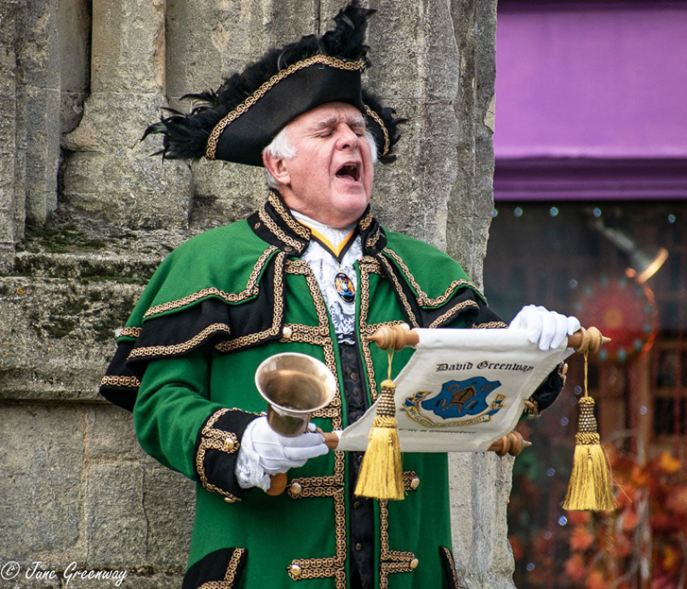 Glastonbury Town Crier David Greenway