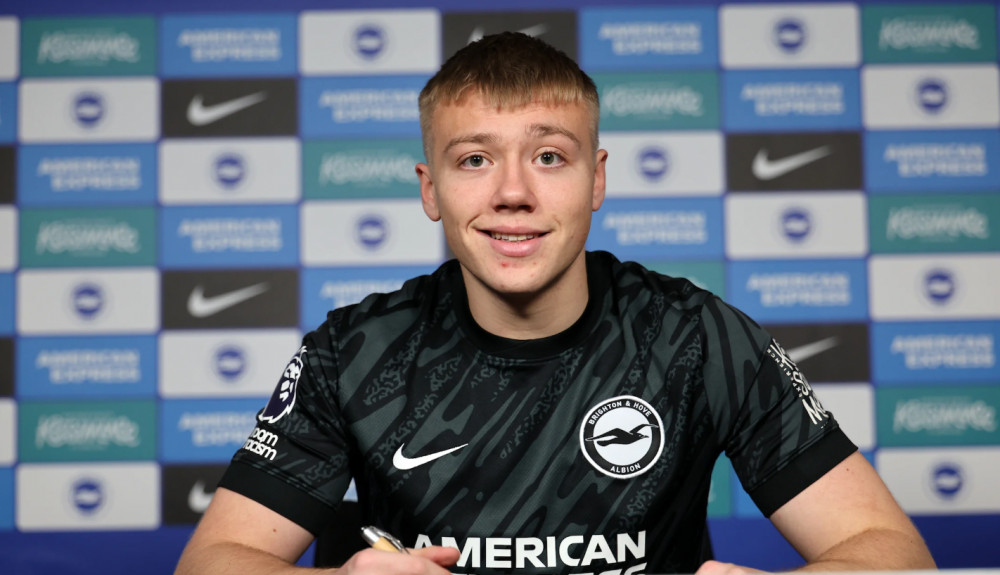 Sebastian Jensen (Credit: Brighton & Hove Albion)