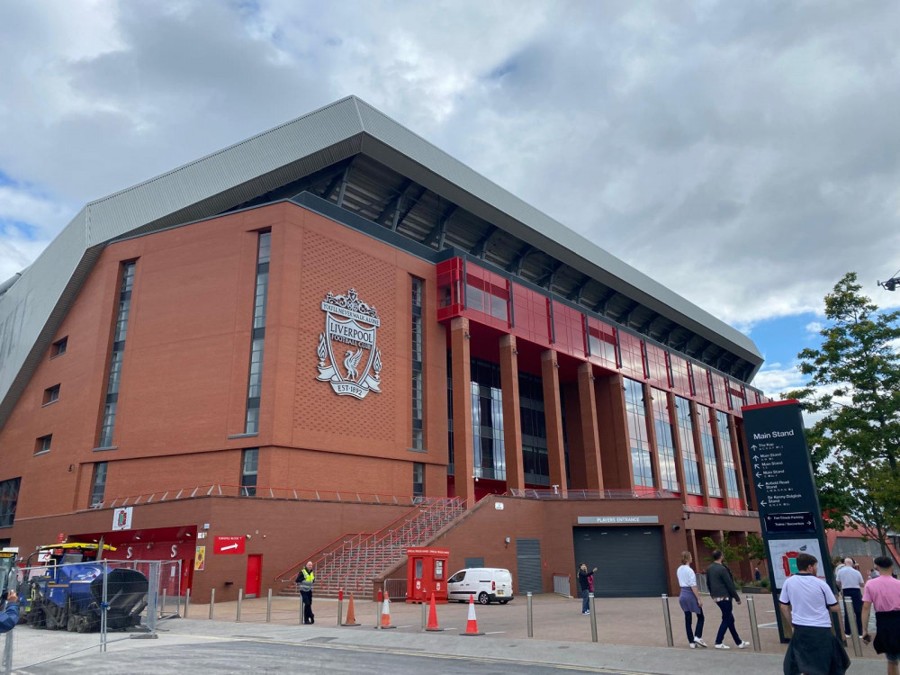 Anfield, home of Liverpool FC (Credit: Nub News)