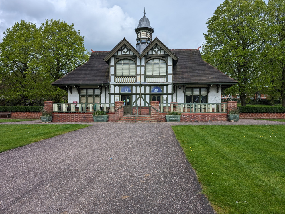 The Pavilion Tea Room, at Burslem Park, will open next month (LDRS).