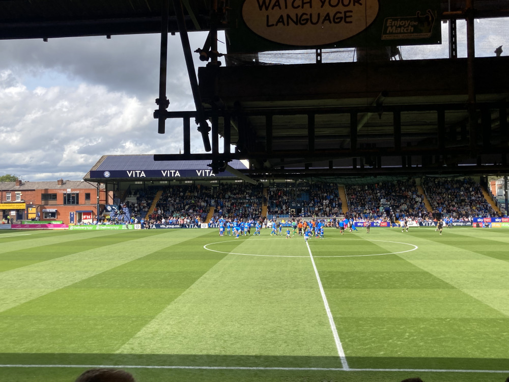 Three Stockport County players are returning back to their clubs after loan spells with the Hatters (Image - Alasdair Perry) Three Stockport County players are returning back to their clubs after loan spells with the Hatters (Image - Alasdair Perry)
