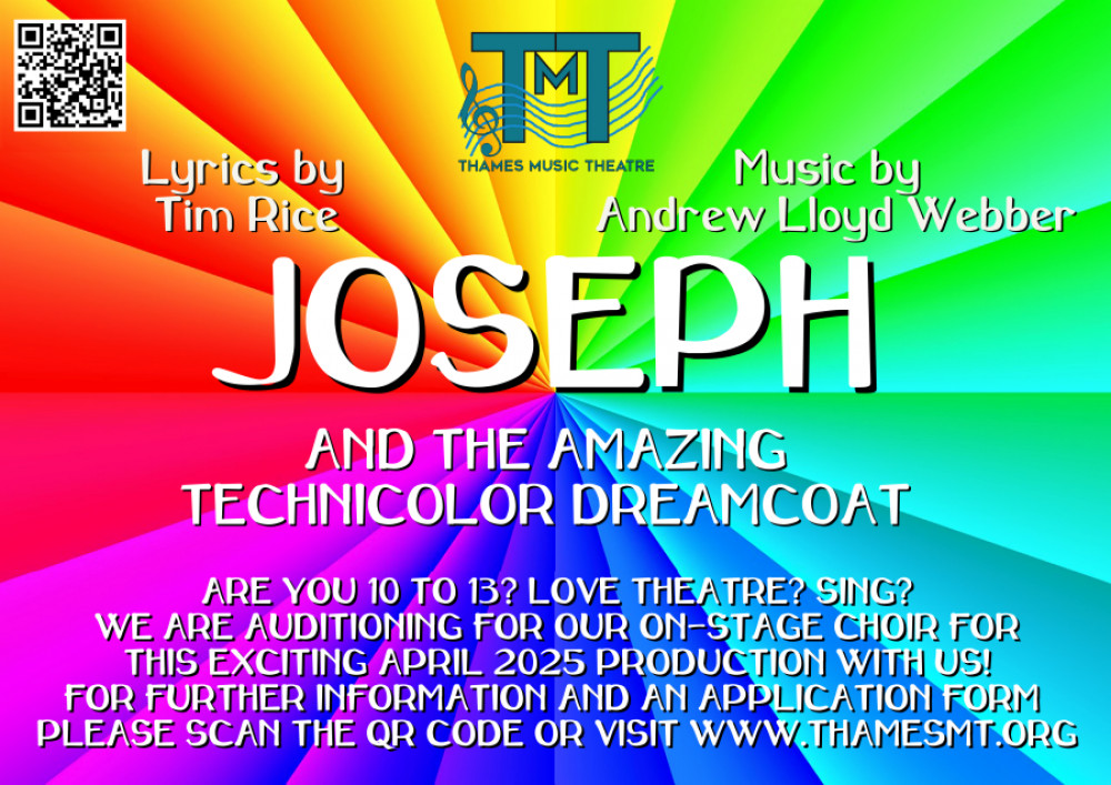 AUDITIONS FOR JOSEPH CHOIR - AGE 10 to 13