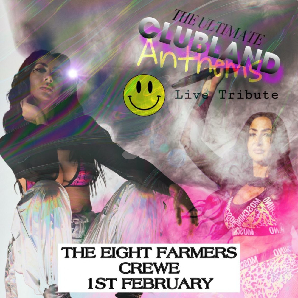 Rachel Shenton brings CLUBLAND to the Eight Farmers Rachel Shenton brings CLUBLAND to the Eight Farmers