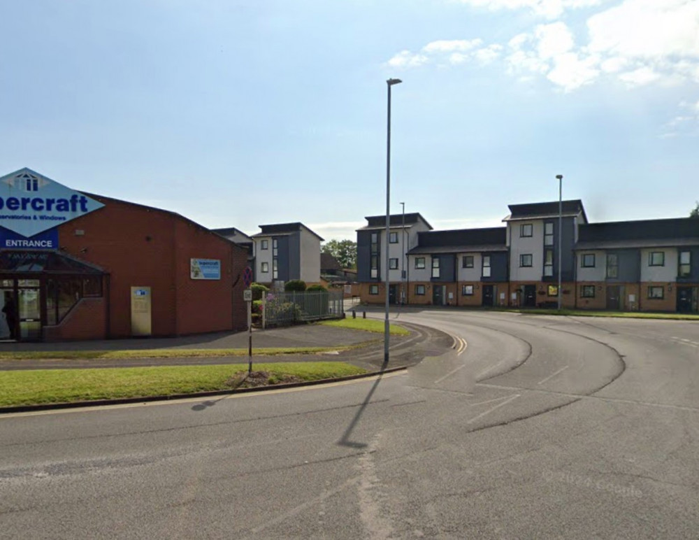 A man was stopped on Lanehead Road, Etruria, on Tuesday (Google).