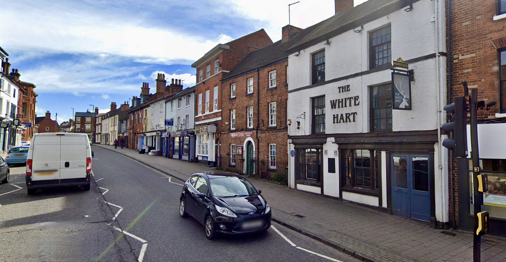 Sham Radio playing live at the White Hart, Market Street, Ashby de la Zouch