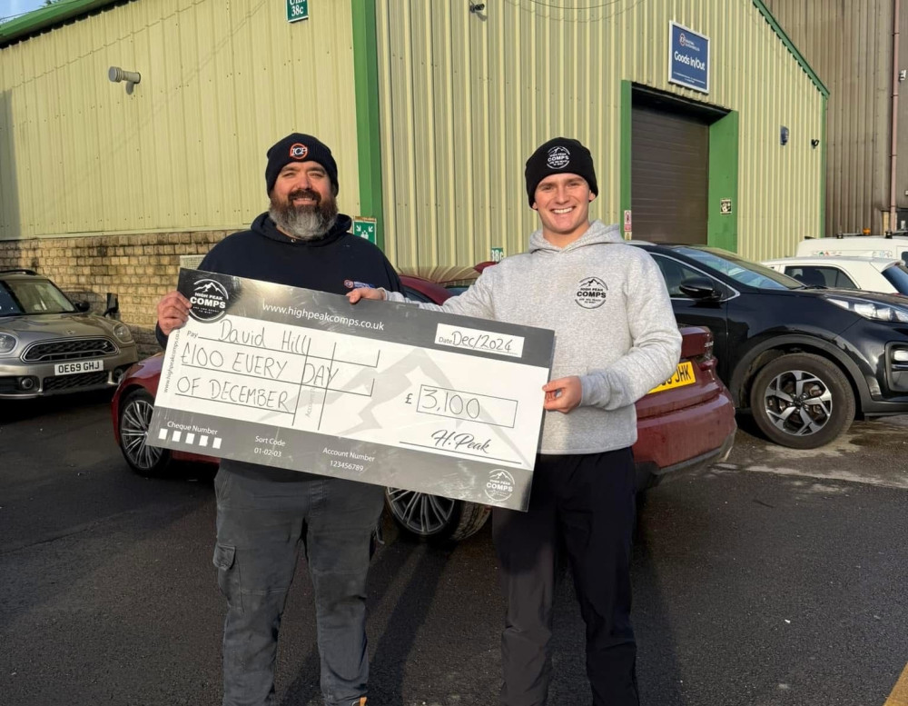 David was a winner in another recent High Peak Comps competition - he's won £3,100 after paying just 17p for a ticket (Image supplied)